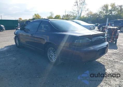 2002 Pontiac Grand Prix Gt from USA, damaged, VIN 1G2WP12K72F223697